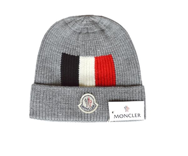 

2019 classic winter caps men fashion knitted hat classical sports skull caps female casual outdoor man women goose beanies, Blue;gray