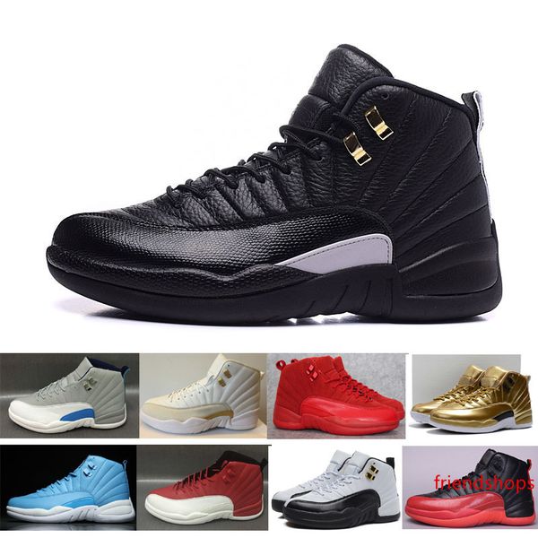 

men s classic 12 shoes fashion sport boots xii suede bordeaux french blue shoes basketball sneakers size 41-47