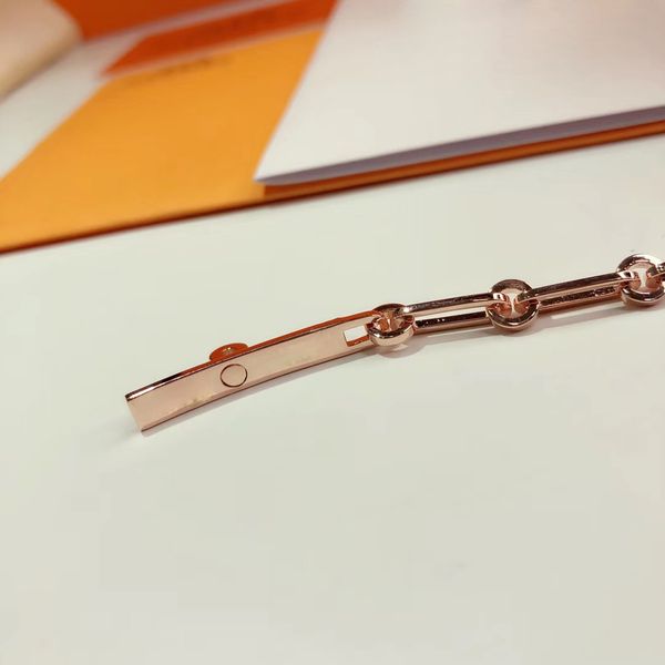 

luxurious for women letter round h lock jewelry s silver bangle set france quality golden rose gold superior quality bracelet gxu r504, Black