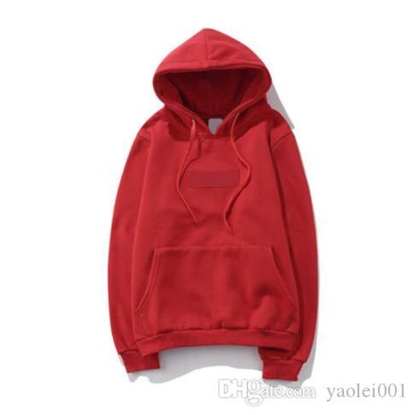 

european and american street fashion stars with the same sweater classic embroidered seal hooded sweater coat, Black
