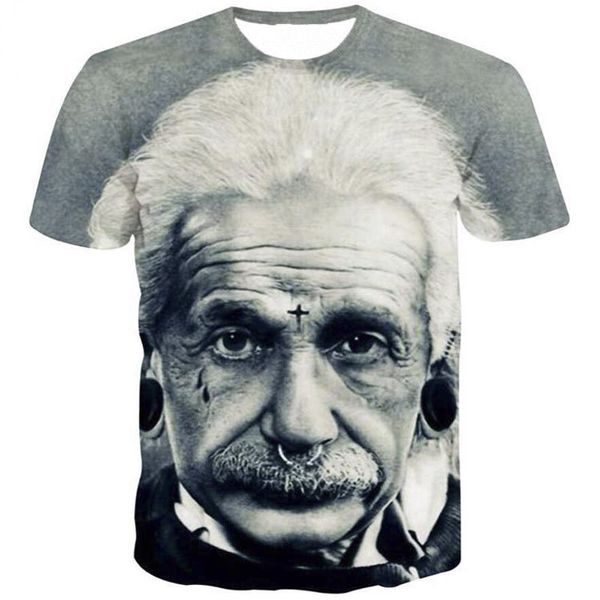 

zogaa 2019 albert einstein t shirt men 3d printed e mc2 the big bang theory short sleeve t-shirt, White;black