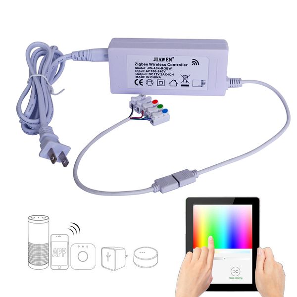 

контроллер zigbee работа с основными мостами / шлюзами для светодиодной ленты dc 12v