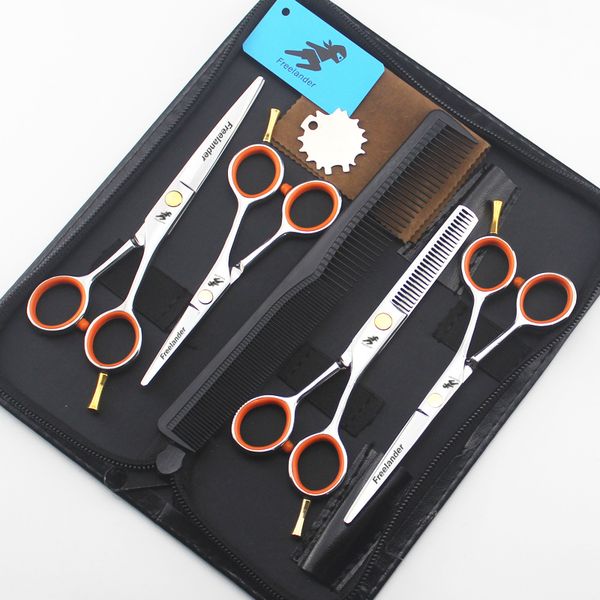 

4" or 5"or 5.5"cutting scissors hair scissors hair shear hair thinning hairdressing scissors 4pcs /set