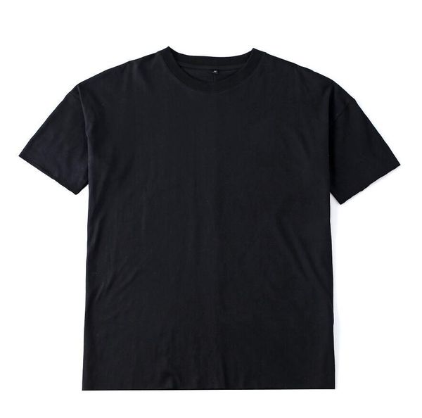 

fashion mens designer teenagers tshirt summer short sleeve solid color crew neck loose male tees, White;black