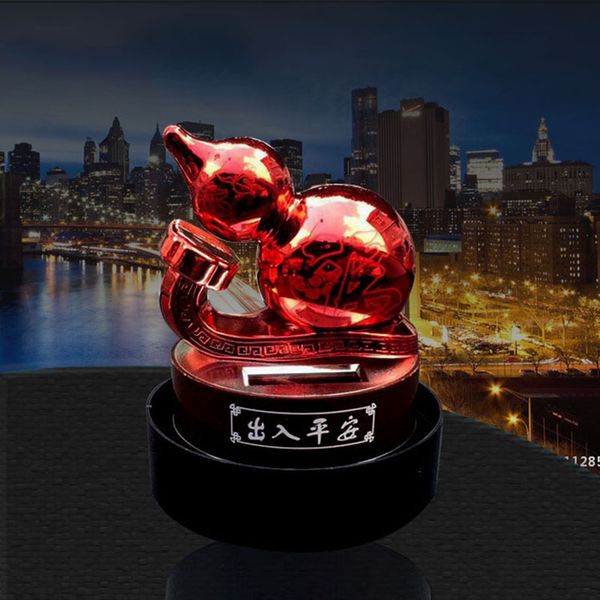 

auto dashboard doll resin material creative solar new cartoon gourd shaking head gift decoration accessories toys car ornaments