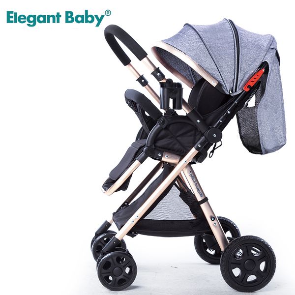 

baby stroller two-way implementation high landscape stroller can sit and lay ultra light portable ing