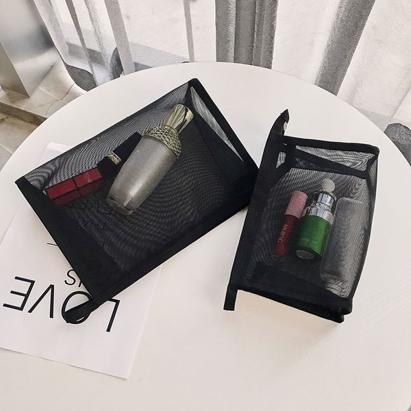 

большая емкость 2020 новая мода путешествия косметичка версия простой портативный марлевый мешок для хранения