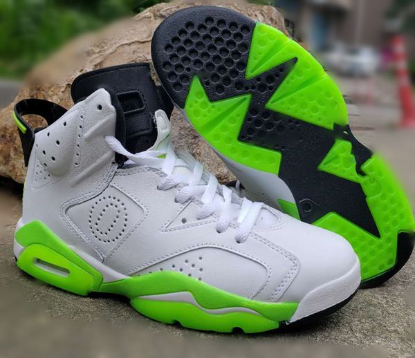 

2019 6s PE Oregon Ducks Men Basketball Shoes with original box 6s sneaker trainer Free shipping wholesale