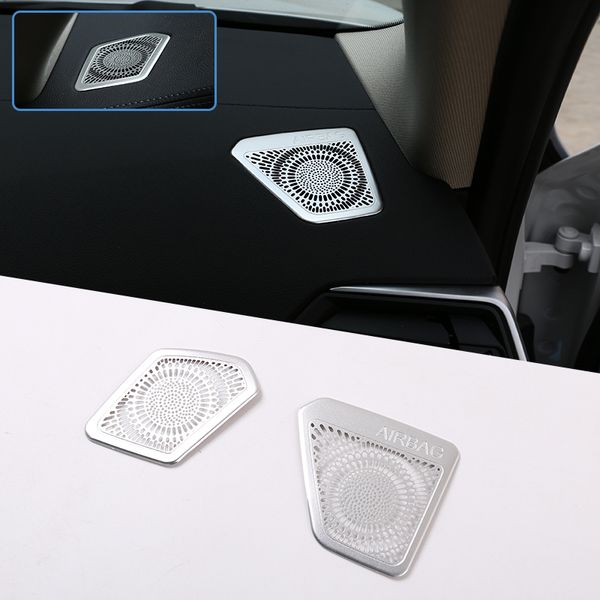 

for 3 series g20 g28 2019-2020 aluminum alloy dashboard air condition ac outlet vent frame molding cover kit trim