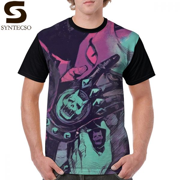 

jojo t shirt killer queen t-shirt 100 polyester classic graphic tee shirt fun short sleeves plus size printed male tshirt, White;black