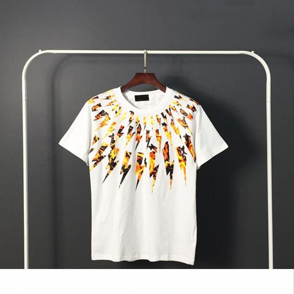 

luxury mens designer t shirt hip hop mens designer print t shirt men women summer short sleeve tees 4 styles, White;black