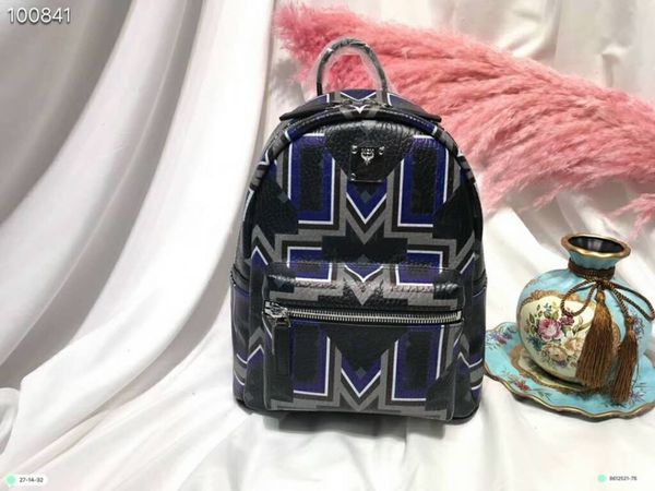 

2018 new fashion punk travel backpack korea super print backpack
