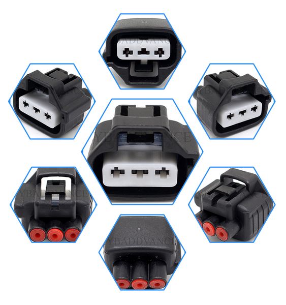 

electrical waterproof female terminal sumitomo 3 pin connector 90980-10981 6189-0193