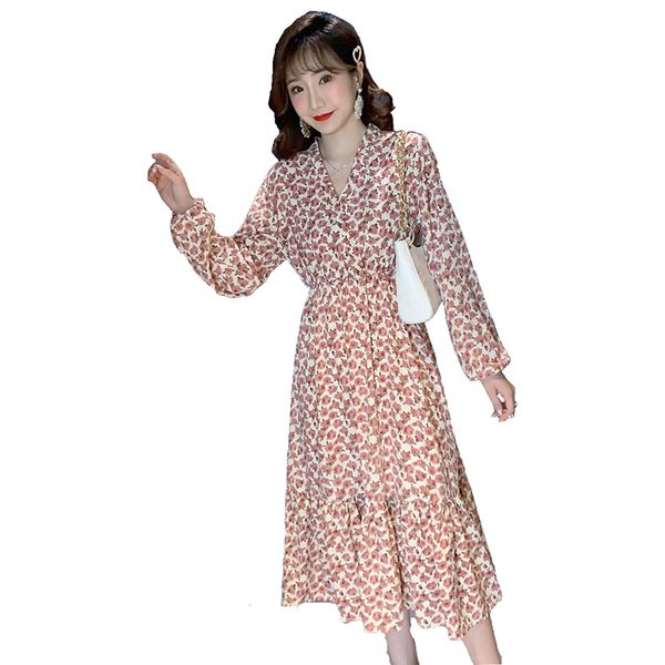 

breastfeeding long sleeve women dress flower pregnancy clothes maternity dresses maternity long dresses clothes women vestido, White