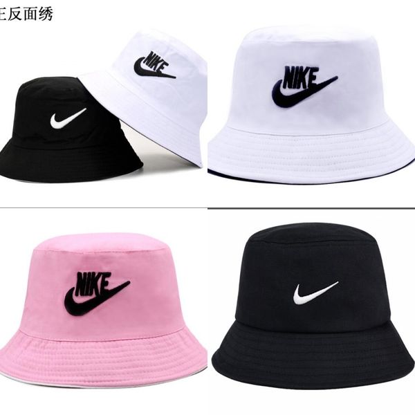 

new fashion design leather bucket hat for mens womens foldable fishing caps black fisherman beach sun visor sale folding man bowler cap, Blue;gray