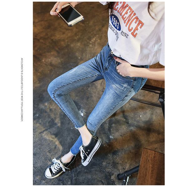 

light blue women's tailored waist and hip princess jeans bk1714