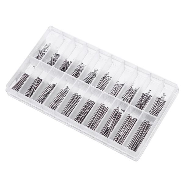 

300pcs watch band strap 8-27mm spring bars strap link pins repair tools kit