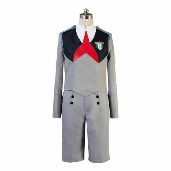 

anime darling in the franxx hiro cosplay costume 016 costume, Black