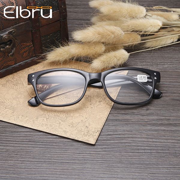 

sunglasses elbru anti blue ray folding reading glasses men women metal coating diopter optical computer vintage eyeglasses, White;black