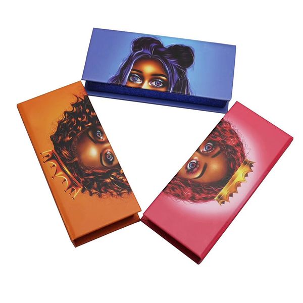 

wholesale carboard eyelash packaging rectangle false eyelashes packaging box empty eyelash box case cosmetic 3d eye lashes packaging box