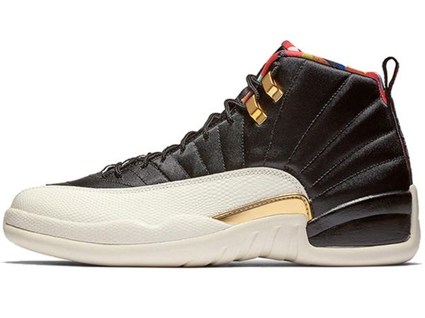

gym red bulls 12 12s men basketball shoe cny winterized michigan university blue college navy mens trainer sport sneakers size 41-47