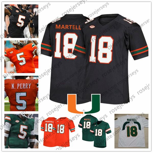 miami hurricanes black jersey