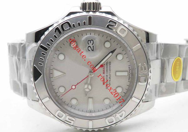 

mens basel n v9 factory 116622 40mm 904l asia 2824-2 automatic movement bi-directional soft click bezel 2.5x date men watches, Slivery;brown