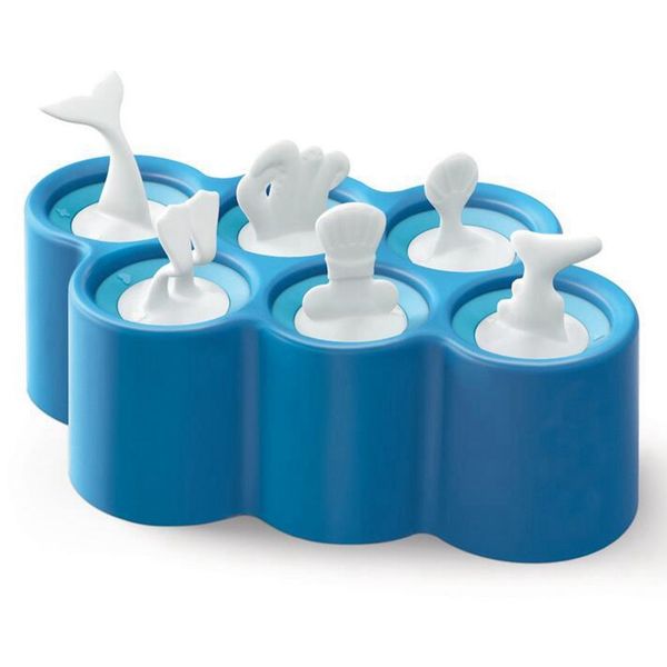 

1pc summer ugly fish-shaped ice cream mold silicone sticks ice mold cover diy cartoon popsicle molds holder