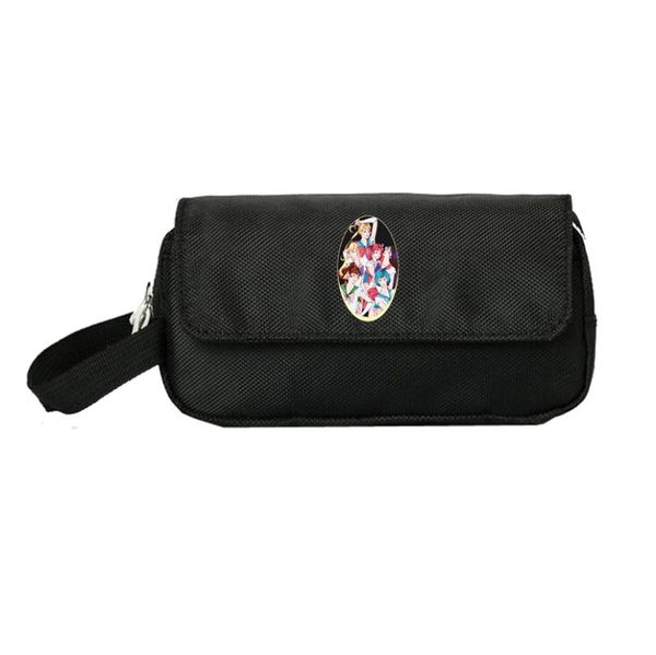 

sailor moon pencill case women cosmetic cases makeup bag child girls student double pencill bag handbag gift