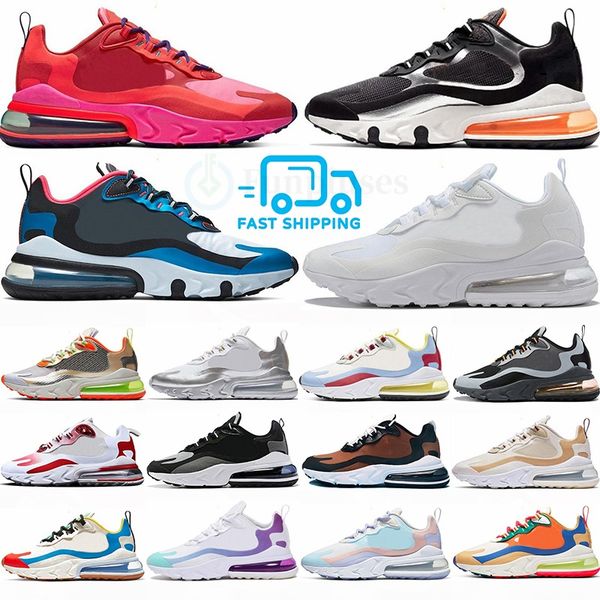 

fast shipping react epic react men running shoes for women bauhaus metalic gold optical triple black white breathable fashion sports sneaker