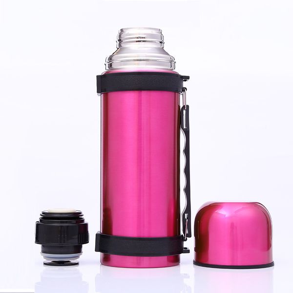 

thermal insulation stainless steel 3.4# 40 oz large capacity sports bottle outdoor climbing insulation kettle portable thermos