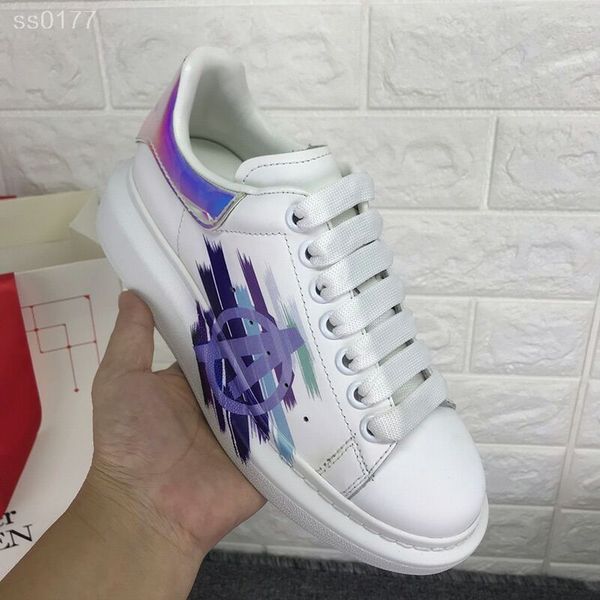 

2020 new arrival fashion men women casual shoes luxury sports classic shoes genuine leather shoes with for sale size us 6-11, Black