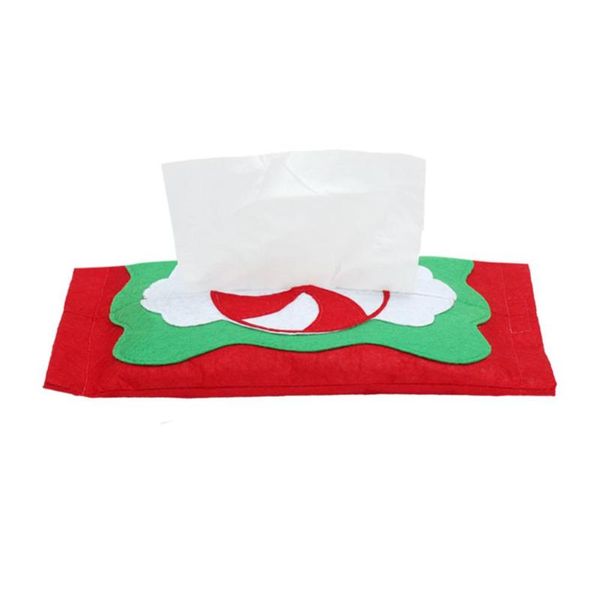 

new cute christmas tissue box healthy harmless environmentally friendly cover napkin holder dinner table decor for new year xmas