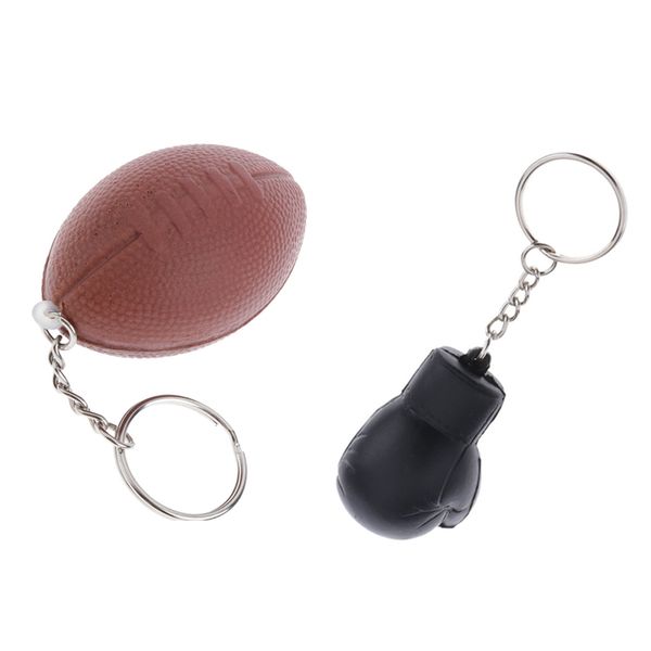 

2x pu floating boat keyrings marine key chains float buoy boating accessory