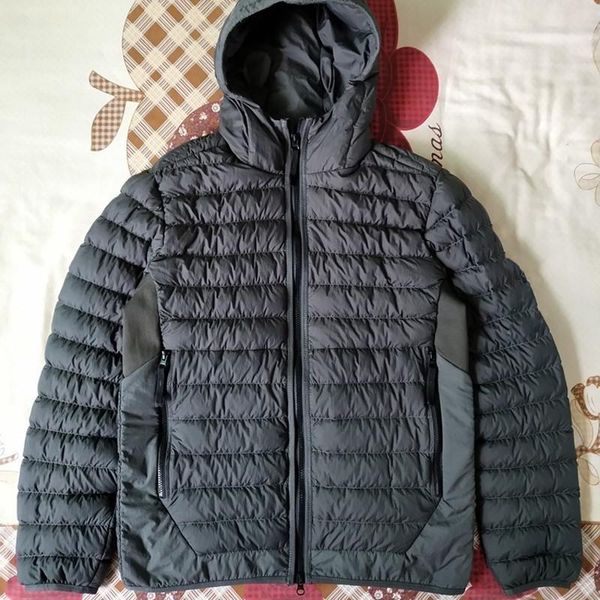 

17fw 40124 пуховик topstoney пуховик куртка женщины мужчины куртки мода теплое пальто открытый hflsyrf086, Black;brown