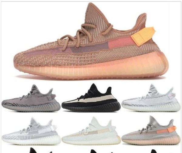 

kanye west v2 brand designer men women running shoes zebra black white static reflective sneakers