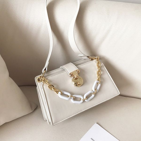 

fashionable textured shoulder bag female bag 2020 popular underarm new wave korean version wild handbag