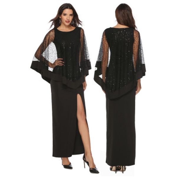 

2019 new arrival women formal dress fashion sequins bodycon long dresses sell ladies brief summer party dresses solid color women skirts, White;black