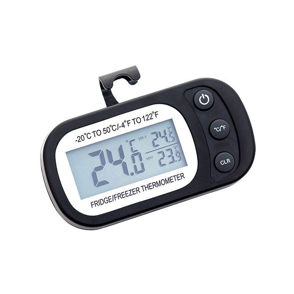 

digital waterproof refrigerator thermometer er room thermometer max/min record function with large lcd display
