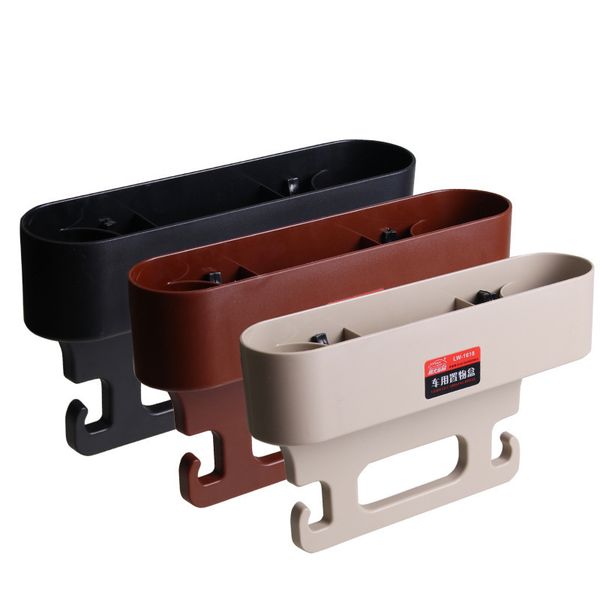 

car seat slot storage box seat gap clutter rack multi-function shelf chair back hanger
