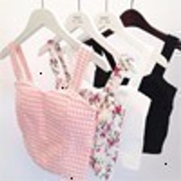 

short cami tank female cute floral tube women dill black cropped tank women feminino bustier, White
