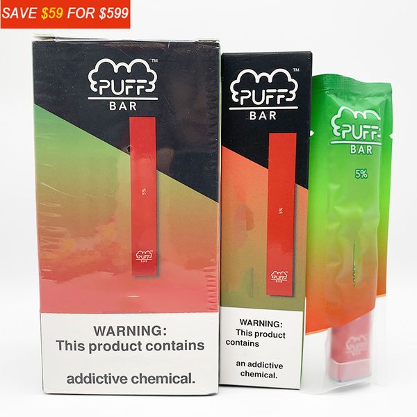 

Hot Puff Bar Disposable Device Pods With Security Code 1.3ml Puffbar Disposable Vape Pen Starter Kit limited edition puff bar