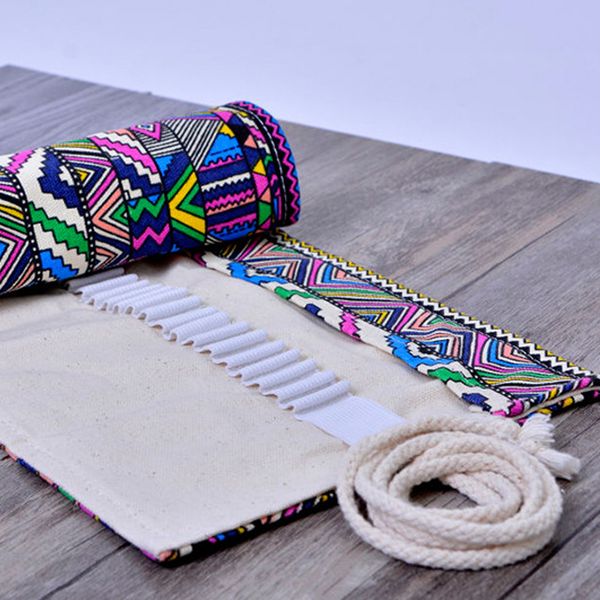

school supplies for artist pencils pouch storage protective bags large capacity manual creative pen bag pencil case