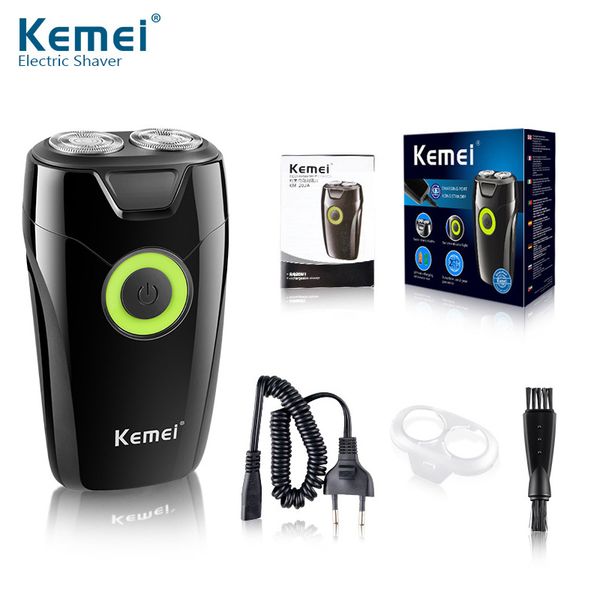 

kemei electric shaver men rechargeable portable razor beard trimmer cordless body groomer shavers care razor shaving machine f30