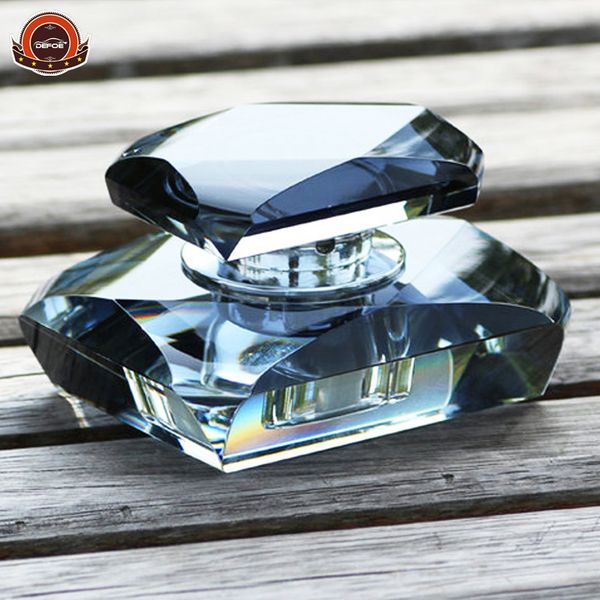 

new design k9 crystal perfume seat home car decoration grade car air purifier capacity 20ml size 100*75*75mm 3 color chose