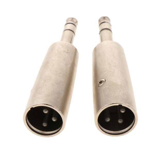 

2 pieces 6.35mm mono male jack to 3 pin xlr male