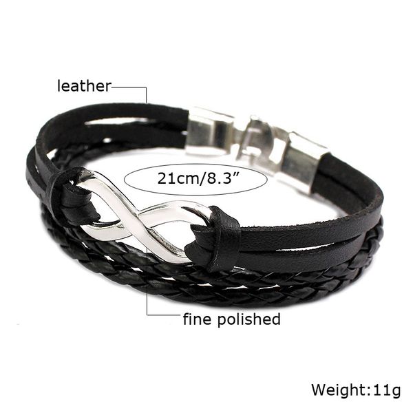 

new 8character buckle rope bracelet in europe and america, Golden;silver