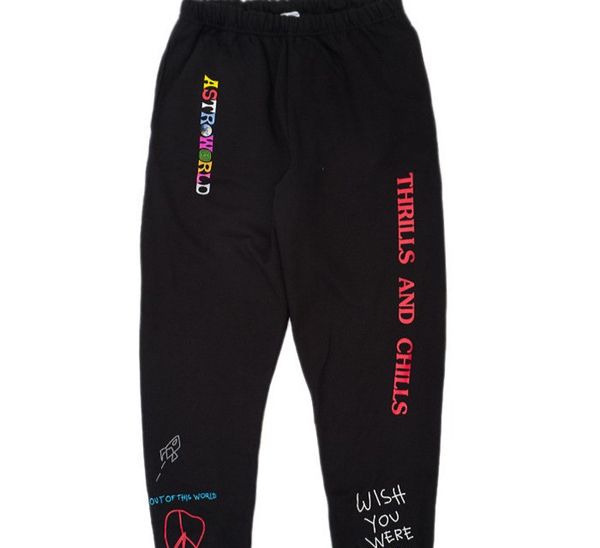 

марка мужские брюки graffiti эластичный пояс спортивные штаны casual черный jogger сыпучие дизайнерские брюки, Black