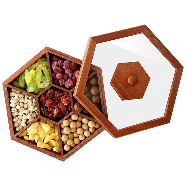 

wooden box candy box dried fruit desksolid wood sugar wedding gift box-abux