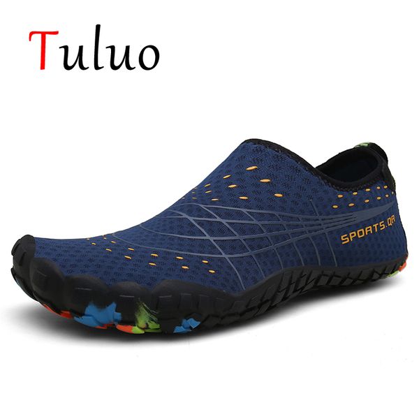

tuluo 35-46 summer swimming barefoot sneakers men water shoes outdoor beach women aqua shoes waterschoen sport